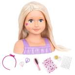Our Generation Trista with Accessories Styling Head Doll White-Blonde Hair