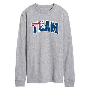 Men's - Instant Message - Team Australia Long Sleeve Graphic T-Shirt - 1 of 4