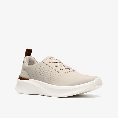 Clarks Mens Solevana Style Off White Shoes 12 Wide — фото 5