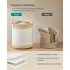 Laundry Hamper, 18.9 Gal. Laundry Basket, Laundry Bag with Lid, with Handles, Drawstring, for Clothing, Blankets, 16.1 x 16.1 x 18.1 Inches - 2 of 4
