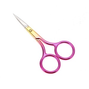 Unique Bargains Women Sharped Edged Scissors Facial Hair Scissors 1 Pc - 1 of 3