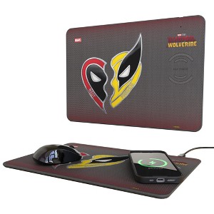 Marvel Deadpool Grid 15-Watt Wireless Charger and Mouse Pad - 1 of 3