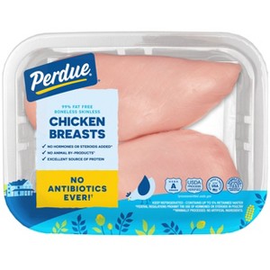 Perdue Boneless & Skinless Antibiotic Free Chicken Breast - 1.3-2.4 lbs - price per lb - 1 of 4