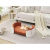 ROOMTEC Cat Couch Bed, Pet Sofa for Indoor Cats w/Removable Mattress Cover Suitable for Mid or large animal - 3 of 4