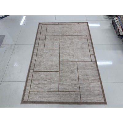 Garvee Modern Geometric Area Rug Indoor Area Rugs for Living Room Bedroom Soft Washable Accent Rug Home Decor