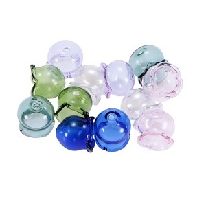 Unique Bargains Glass Jellyfish Wind Bell Beads 12 Pcs - 1 of 4