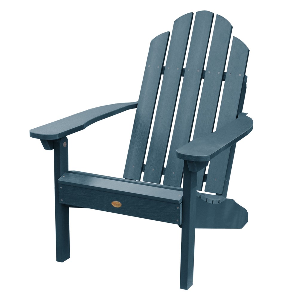 Classic Westport Adirondack Chair Nantucket Blue - Highwood: Weather-Resistant Plastic Outdoor Furniture