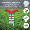 Big Dot of Happiness Elf Squad - Yard Sign and Outdoor Lawn Decorations - Kids Elf Christmas and Birthday Party Yard Signs - Set of 8 - 3 of 4