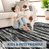 Area Rug for Living Room Machine Washable Ultra Soft Large Carpet Stain-Resistant Non-Slip Fade-Resistant Bedroom Accent Carpet Abstract Area Rug - 4 of 4