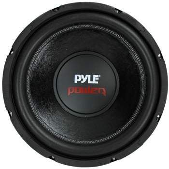 Pyle PLPW10D 12 Inch 1600 Watts Maximum Car Audio Power Dual Voice Coil 4 Ohm Impedance Subwoofer Sound Speaker System Unit, Black
