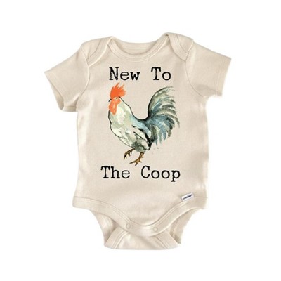Farm Barn Chicken Rooster - Baby Boy Girl Clothes Infant Onesie® Funny Cute Newborn GS1