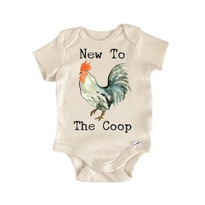 Farm Barn Chicken Rooster - Baby Boy Girl Clothes Infant Onesie® Funny Cute Newborn GS1 - 1 of 1