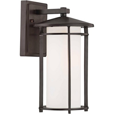 Minka Lavery Addison Park 12 1/2" High Bronze Outdoor Wall Light