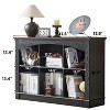 Bookcase and Kids Bookshelf, Storage Cabinet with Wooden Cube Storage Organizer, Modern Book Shelf for Bedroom Furniture - 2 of 4