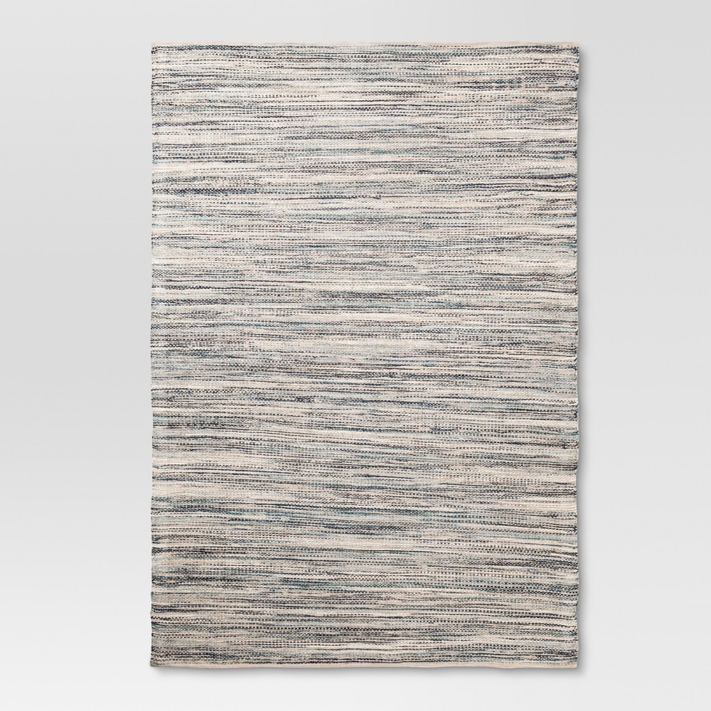 7'x10' Woven Area Rug Indigo - Threshold™
