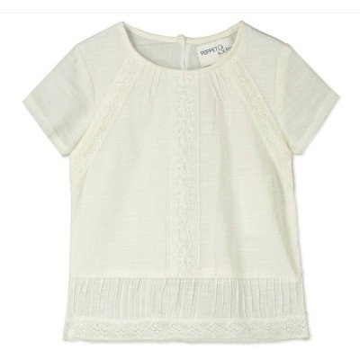 Girl's Sakura Short Sleeve Blouse - POPPET & FOX