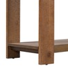 NicBex 59" Minimalist Modern Console Table with Open Bottom Shelf, Wide Entryway Table with 4 Robust Legs, TV Stands for Living Room, Entryway - 4 of 4