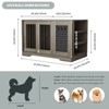 41.3''w Dog Crate Furniture,heavy-duty Indoor Dog Kennel - 4 of 4