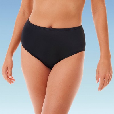 high waisted slimming bikini bottoms