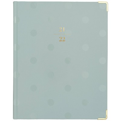 2021-22 Academic Planner 9.875" x 7.875" Casebound Weekly/Monthly Green - Sugar Paper Essentials