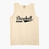 Simply Sage Market Baseball Mom Garment Dyed Tank - L - Ivory - 3 of 3