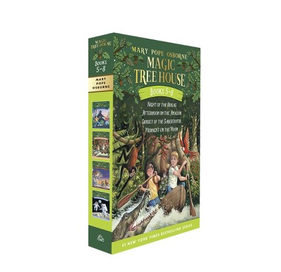 Magic Tree House Books 5-8 ( Magic Tree House) (Paperback) by Mary Pope Osborne