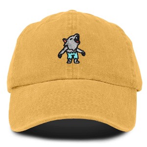 Dalix Werewolf Embroidered Moon Dad Hat Cotton Baseball Cap Adjustable Mens - 1 of 4