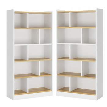 Tribesigns 72" Narrow Bookshelf, 6-Tier Modern Book Display Storage Shelf