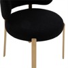 Margaret Black Boucle Dining Chair - 4 of 4