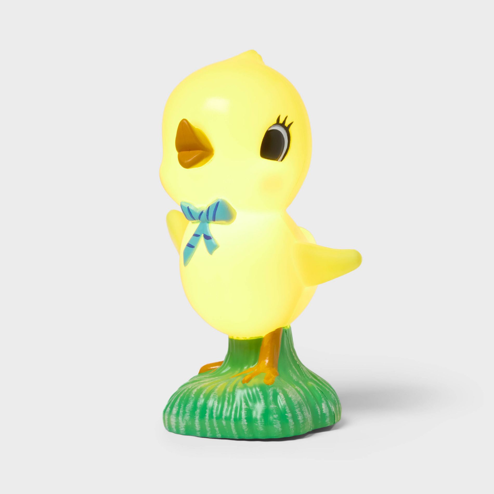 Lit Decorative Easter Blow Mold Chick Yellow - Spritz™