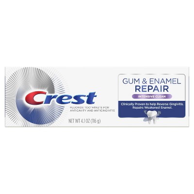 Crest Gum & Enamel Repair Toothpaste - Intensive Clean - 4.1oz