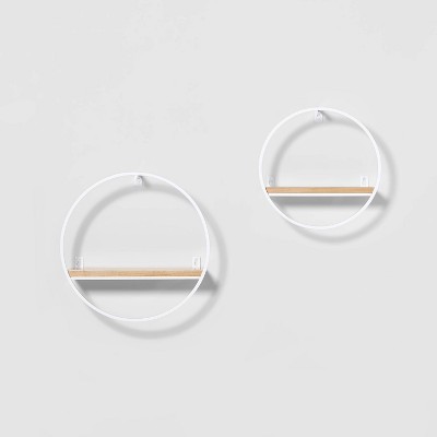 Floating Shelf Small Set in Archroma White - Pillowfort™