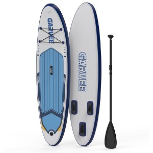 Inflatable Paddle Board for Adult, 10.6ft x 32"Extra Wide Inflatable Stand Up Paddle Board with Premium Accessories Suitable for Sea and Lakes - 1 of 4