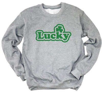 Simply Sage Market Women's Graphic Sweatshirt Lucky Bold