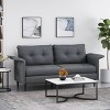 Resaca Contemporary 3 Seater Sofa - Christopher Knight Home - 2 of 4