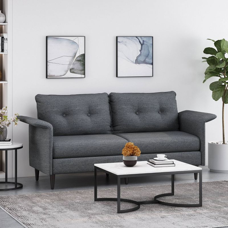 Resaca Contemporary 3 Seater Sofa - Christopher Knight Home, 3 of 10