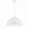 Crystorama Lighting Soto 1 - Light Pendant in  White - 2 of 4