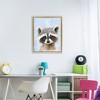 Stupell Industries Sweet Woodland Raccoon Floating Frame Canvas Art - 3 of 4