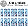Big Dot of Happiness Taking Flight - Airplane - Vintage Plane Birthday Party Favor Kids Stickers - 16 Sheets - 256 Stickers - 2 of 4