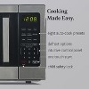 Farberware 0.9 cu. ft. Countertop Microwave Oven – 900W Power, Auto Cook Settings, Defrost, and Safety Lock – Stainless Steel - 3 of 4
