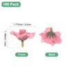 Unique Bargains Silk Rose Artificial Flower Heads - 3 of 4