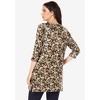 Roaman's Women's Plus Size Boatneck Ultimate Tunic With Side Slits - 3 of 4