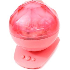 JuzToys Color Changing Led Night Light Lamp, Red - 1 of 4