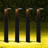 C Cattleya  21" 4.5W Low Voltage Black Aluminum LED Outdoor Landscape Path Lights - 2 of 4