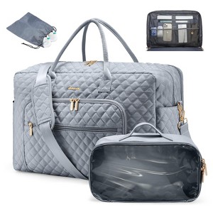 Generic Travel Duffle Bag, Weekender Bag for Women Carry on Overnight bag - 1 of 4