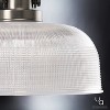 Urban Ambiance Luxury Luxe Industrial Pendant,  9-1/4"H x 10-1/2"W,  Aged Nickel Finish, UHP2051 - 4 of 4