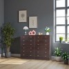Karl Home 7-Drawer Gray Particle Board 25.98in. W Chest of Drawer - 3 of 4