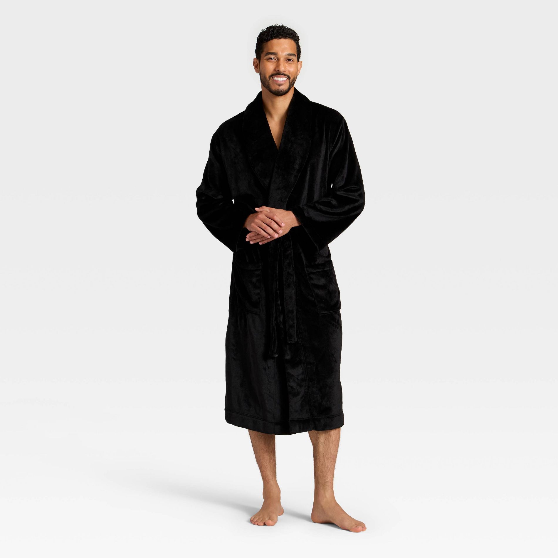 Men's Plush Robe - Goodfellow & Co™