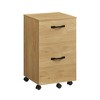 2-Drawer File Cabinet, Filing Cabinet for Home Office, Small Rolling File Cabinet, Printer Stand, Hanging File Folders, Modern Style - 2 of 4