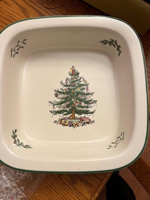 Spode Christmas Tree Oven to Table 10” Rectangular Baking Dish